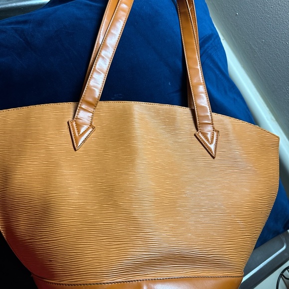 Amazon Tan Textured Tote Bag - Picture 7 of 16
